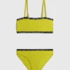 Calvin Klein Completo Bikini Bambina Con Brassière - Logo Tape -Offerta Economica Calvin Klein KY0KY00031 LRF main