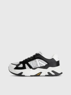 Calvin Klein Chunky Sneaker In Pelle Vibram® -Offerta Economica Calvin Klein YM0YM00719 YBR alternate5