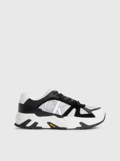 Calvin Klein Chunky Sneaker In Pelle Vibram®