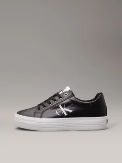 Calvin Klein Sneakers Con Zeppa In Pelle -Offerta Economica Calvin Klein YW0YW00847 BDS alternate6