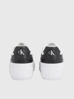 Calvin Klein Sneaker Con Platform In Pelle 11 Calvin Klein Sneaker Con Platform In Pelle -Offerta Economica Calvin Klein YW0YW01041 BEH alternate3