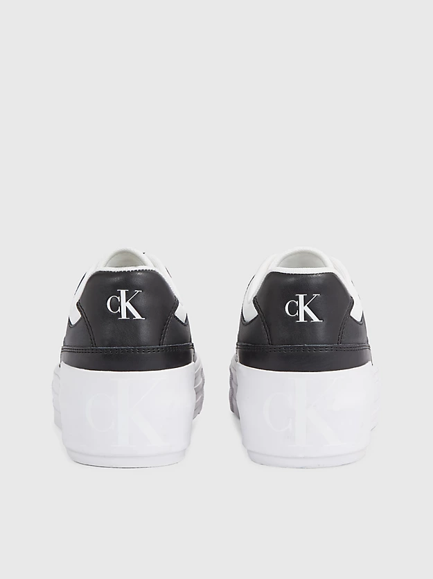 Calvin Klein Sneaker Con Platform In Pelle 6 Calvin Klein Sneaker Con Platform In Pelle - immagine 4