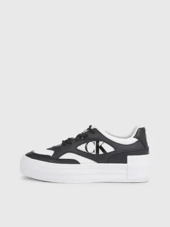 Calvin Klein Sneaker Con Platform In Pelle 13 Calvin Klein Sneaker Con Platform In Pelle -Offerta Economica Calvin Klein YW0YW01041 BEH alternate5