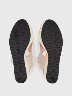 Calvin Klein Sandali In Lycra Reciclata Con Zeppa E Plateau -Offerta Economica Calvin Klein YW0YW01073 ACF alternate4