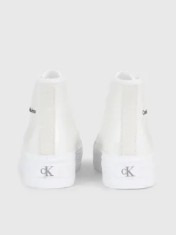 Calvin Klein Sneaker In Materiale Riciclato Con Platform A Collo Alto -Offerta Economica Calvin Klein YW0YW01226 YBR alternate3