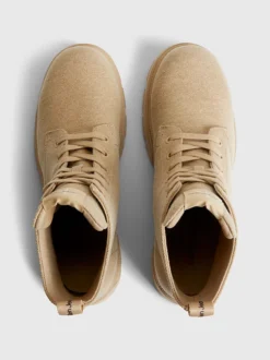 Calvin Klein Stivali Con Tacco In Tela Riciclata -Offerta Economica Calvin Klein YW0YW01239 ACC alternate2